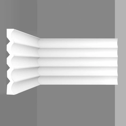 Декоративная 3D панель Decomaster Дюропрофиль D303 под покраску