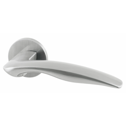 Дверная ручка на тонкой розетке Armadillo Urban Slim R.URS52.WAVE MWSC-33 итальянский тисненый