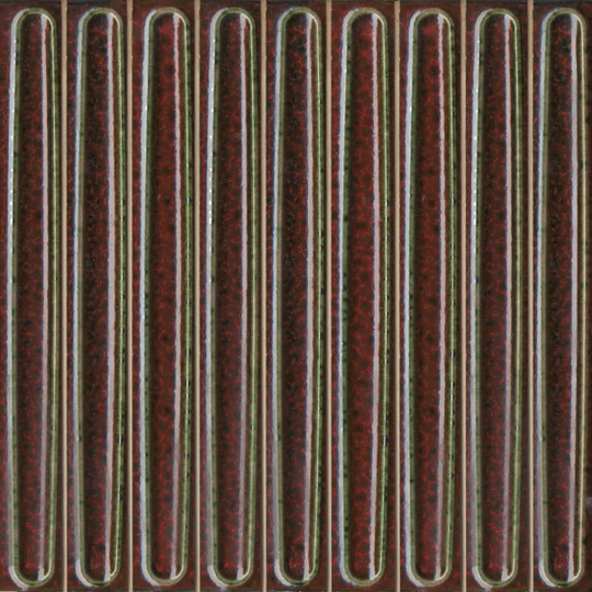 Декор чипсет Kerama Marazzi Далия красный темный 20x20 см KMD2SOB003BN