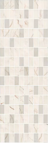 Декор Kerama Marazzi Театро бежевый светлый мозаичный 25х75 см MM12142