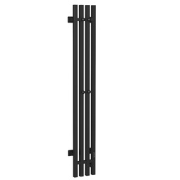 Полотенцесушитель электрический Ewrika Пенелопа P4 черный матовый подключение справа