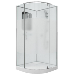 Душевая кабина Grossman GR171 90x90x205 без крыши с матовой вставкой