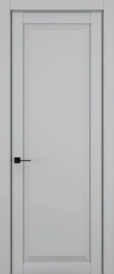 Межкомнатная дверь Hausdoors Новая классика 1 Шеллак серый ДГ