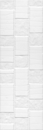 Настенная плитка Kerama Marazzi Бьянка белый глянцевый антик 20x60 см 60170