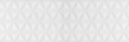 Настенная плитка Kerama Marazzi Диагональ белый структура 25х75 см ректификат 12119R