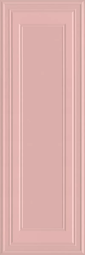 Настенная плитка Kerama Marazzi Монфорте розовый панель матовый 40x120 см ректификат 14007R