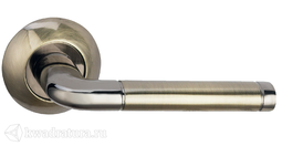Дверная ручка Bussare Lindo A-34-10 Ant.Bronze/Graphite