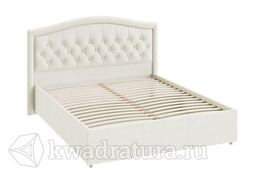 Спальня Лючия кровать Адель с подъемным механизмом мягкая спинка