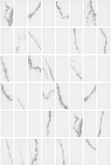 Декор Kerama Marazzi Мираколи мозаичный белый 20x30 см MM8380