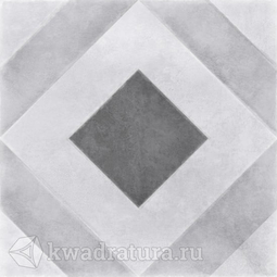 Керамогранит Cersanit Motley пэчворк геометрия серый 29,8x29,8 см