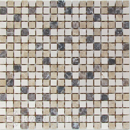 Мозаика каменная Bonaparte Turin-15 slim (Matt) 30,5x30,5