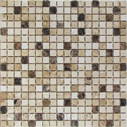 Мозаика каменная Bonaparte Turin-15 slim (Pol) 30,5x30,5