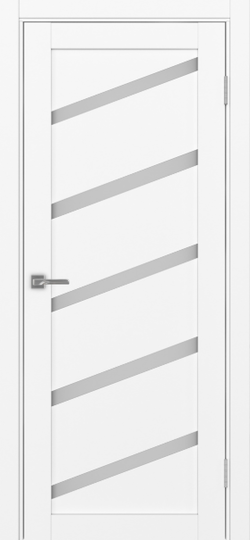 Межкомнатная дверь OPorte Турин 506U Белый снежный