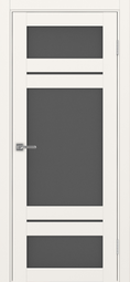Межкомнатная дверь OPorte Турин 532.22222 Бежевый стекло графит
