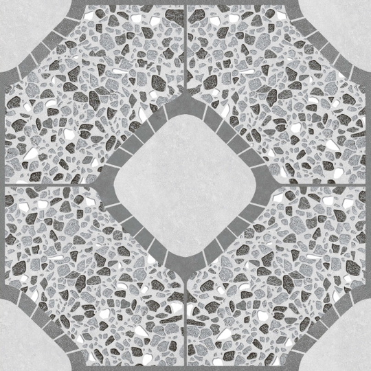 Керамогранит King Star Ceramic Kimia Paradise gray 59x59 см