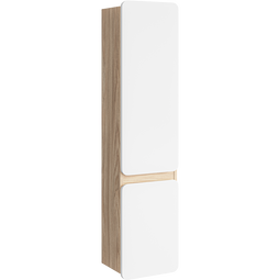 Пенал для ванной Aqwella Vento 35 акация/белый