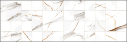 Настенная плитка Primavera Signorina Gold Decor 02 DC15-02 30x90 см карвинг