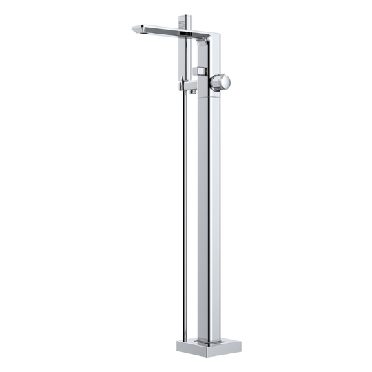 Смеситель для ванны Azario Piano с душевой лейкой напольный