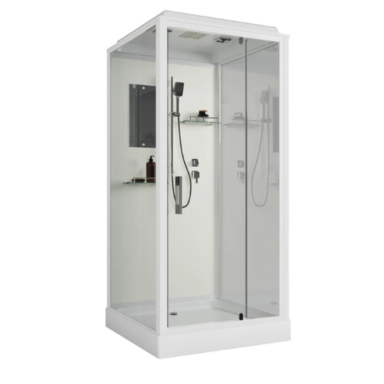 Душевая кабина Niagara Standart ST80/15Q 80х80х215 белый профиль