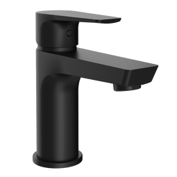 Смеситель для раковины Stworki Хельсинки S33010BK черный матовый