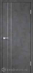 Межкомнатная дверь VellDoris Techno М2 Муар темно-серый