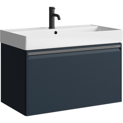 Тумба с раковиной Aqwella Pure 81 серый