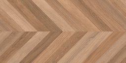 Керамогранит Laparet Wood Canarium Chevron M темно-бежевый 60x120 см карвинг