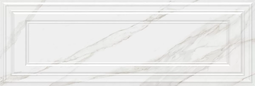 Настенная плитка Kerama Marazzi Прадо белый панель 40x120 см ректификат 14002R